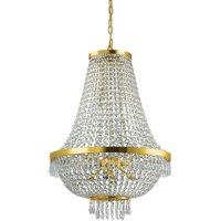 Caesar 12 Light Pendant Light Gold, G9
