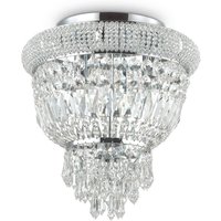 Dubai 3 Light Ceiling Light Chandelier Chrome, E14