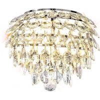 Coniston Wall Lamp, 2 Light E14, Polished Chrome/Crystal