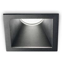 Game LED 1 Light Recessed Spotlight Black