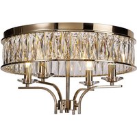 Vivienne Ceiling 4 Light E14 French Gold/Crystal