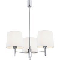 Bolzano Plus Multi Arm Pendant Ceiling 3 Light Black, Chrome