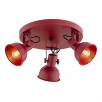 Lenora Ceiling Spotlight Clusters Red