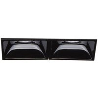 Lika LED 2 Light Recessed Spotlight Black