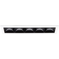 Lika LED 5 Light Recessed Spotlight White