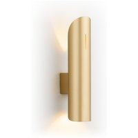 Akron Plus Up & Down Wall Lamp Gold