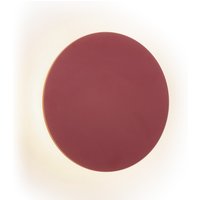 Oregon Plus 20cm Flush Wall Lamp Red 580lm 3000K
