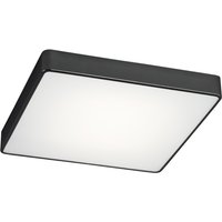 Ontario Flush Ceiling Light Black Structure 25cm