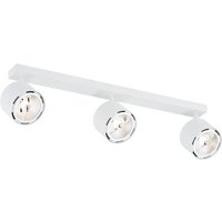 Clevland Ceiling Spotlight Bar White Structure