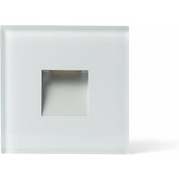 Dart Outdoor LED Recessed Wall Light White 2W 2700K IP65