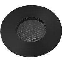 Grund Outdoor LED Recessed Ground Lamp Anodized Black 7W 3000K IP67