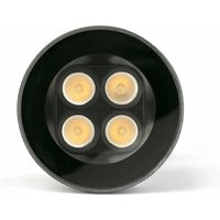 Tras Outdoor LED Recessed Ground Light Black Fixed 4W 3000K IP67