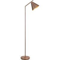 Cape Task Floor Lamp Brushed Antique Bronze Plate, 1x E27