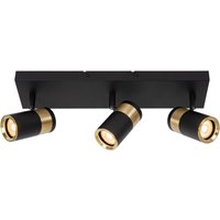 Gorik Ceiling spotlight - 3xGU10 - Black