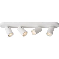 Xyrus Modern Ceiling Spotlight Bar - LED Dim to warm - GU10 - 4x5W 2200K/3000K - White - Special Offer