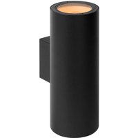Volantis Modern Up Down Wall Spotlight Outdoor - 2xE27 - IP54 - Black