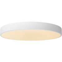 Unar Modern Flush ceiling light - Ø 49,5cm - LED Dim. - 1x36W 2700K - 3 StepDim - White