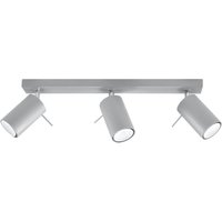 Ring 3 Light Spotlight Bar Grey, GU10
