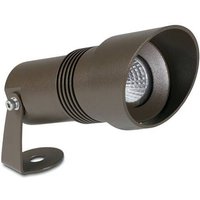 Micro Outdoor LED Spotlight Brown 396lm 3000K IP65