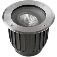Gea Outdoor LED Recessed Ground Uplight Stainless Steel Polished 1950lm 2700K IP67