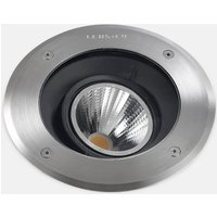 Gea Outdoor LED Recessed Ground Uplight Stainless Steel Polished 1595lm 3000K IP67