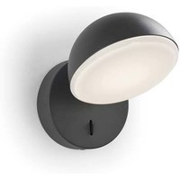 Talk LED Wall Light Urban Grey 695lm 2700K - Special Offer
