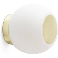 Moy Bathroom LED Globe / Ceiling Wall Lamp Gold 4W 3000K IP44