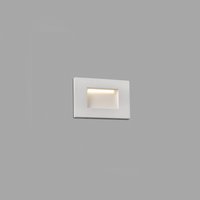 Spark Outdoor LED Recessed Wall Light White 3.6W 3000K IP65