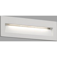 Nat Outdoor Led Recessed Wall Light White IP65