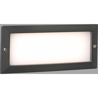 Stripe Outdoor LED Recessed Wall Light Wall Light Dark Grey 5W 3000K IP54