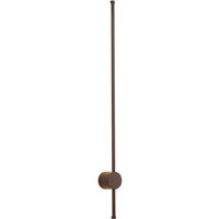 Millbrook 97cm Wall Lamp, 20W LED, 3000K, 2000lm, IP54, Dark Brown