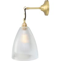 Fend Wall Light, Satin Brass