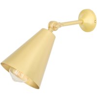 Moya Wall Light, Satin Brass
