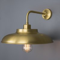 Telal Wall Light, Satin Brass