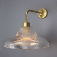 Mono 30cm Wall Light, Satin Brass
