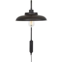 Denver Wall Light, Matt Black