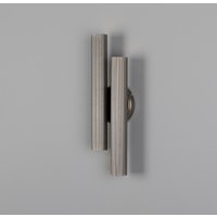 Double Royce Wall Light, Antique Silver