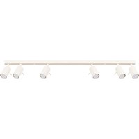 Ring Modern Spotlight Bar 6 Light Beige