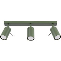 Ring Modern Spotlight Bar 3 Light Olive Green