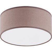 Rondo 50cm Cylindrical Ceiling Light Cappuccino 4xE27
