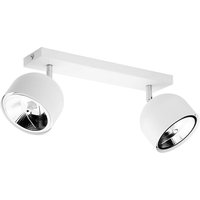 Altea Twin Ceiling Spotlight White 2xGU10