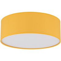 Nicola Cylindrical Ceiling Light Yellow 4xE27