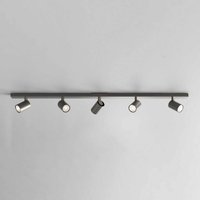 Ascoli Five Bar Spotlight Matt Black, GU10
