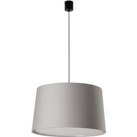 Windsor Cylindrical Pendant Ceiling Light Black, Grey 3x E27