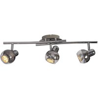 Boccia Ceiling Spotlight Bar Chrome 3xGU10 2800K