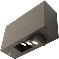 Mora LED Outdoor Wall Down Lamp Anthracite 5800-6400K IP54