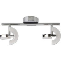 Affi LED Twin Ceiling Spotlight Chrome 2900K