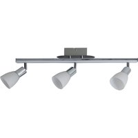 Ibiza LED Tiple Ceiling Spotlight Bar Chrome 3000K