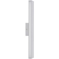 Dubai 45x7cm Integrated LED Wall Lamp Chrome 3000K
