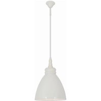 Pinhead 38cm Dome Pendant Ceiling Light White 1xE27
